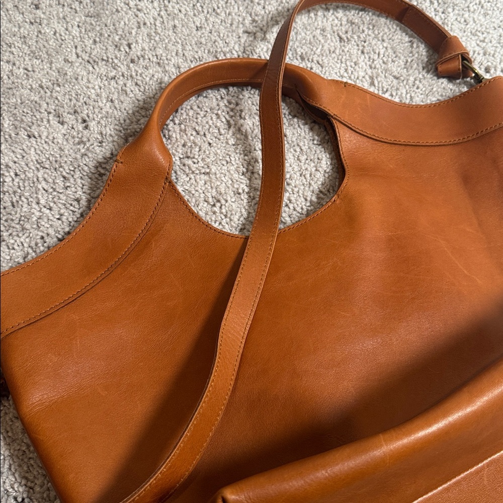 Madewell Tan Leather Shoulder Bag - Picture 7 of 8